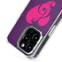 Purple Musical Notes iPhone 16 Pro MagSafe Case